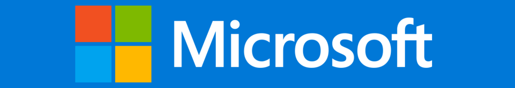 Microsoft banner